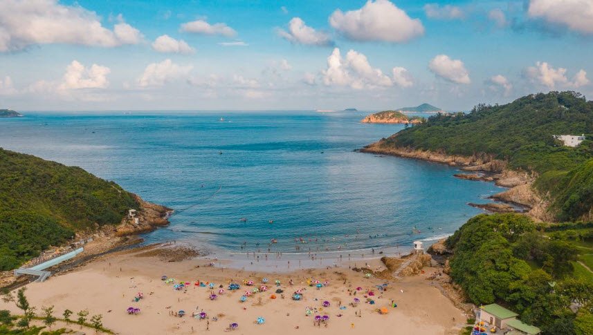 Big Wave Bay Beach, , China